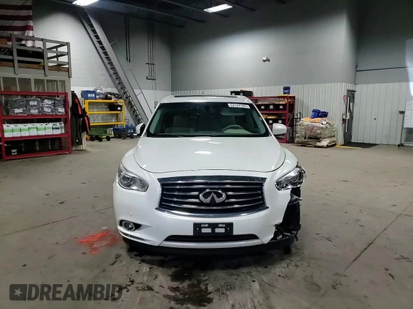 2013 Infiniti JX35 with VIN 5N1AL0MN3DC316798, listed as a Copart auction lot 53144765 with 126,305 mi miles and Salvage Title. Bid and sale history available at carsss.com. Image 12.