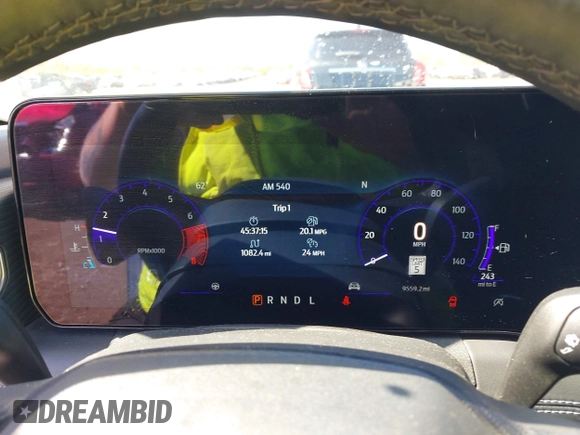 2024 Ford Mustang EcoBoost with VIN 1FA6P8TH8R5140468, listed as a IAAI auction lot 42157511 with 9,559 mi miles and . Bid and sale history available at DreamBid. Image 7.