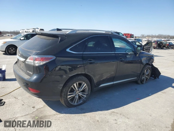 2015 Lexus RX 350 with VIN 2T2ZK1BA7FC158021, listed as a Copart auction lot 47477425 with 138,426 mi miles and Salvage Title. Bid and sale history available at carsss.com. Image 3.