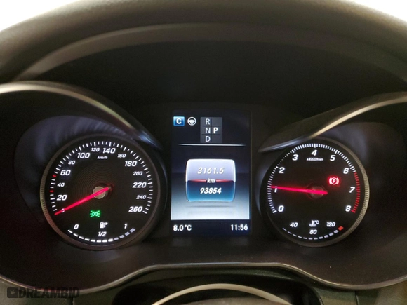 2019 Mercedes-Benz GLC with VIN WDC0G4KBXKV181075, listed as a Copart auction lot 51148775 with 93,854 mi miles and Clean Title. Bid and sale history available at carsss.com. Image 9.