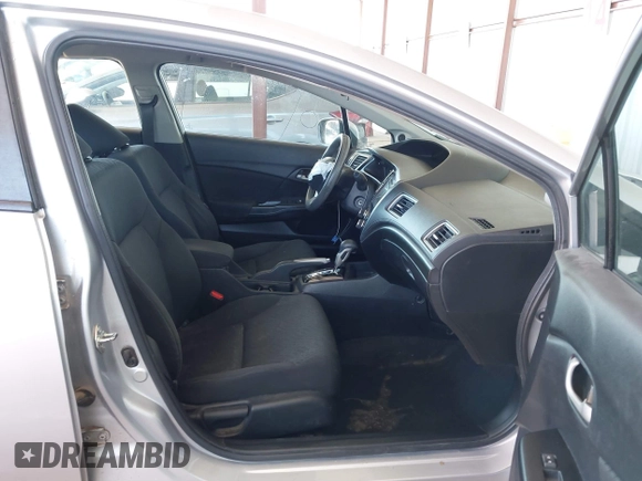 2015 Honda Civic Sedan SE with VIN 19XFB2F70FE098628, listed as a IAAI auction lot 41722712 with 92,493 mi miles. Bid and sale history available at carsss.com. Image 5.