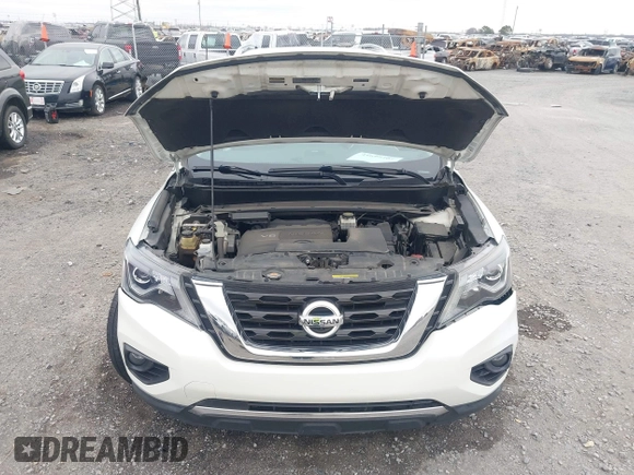 2017 Nissan Pathfinder S with VIN 5N1DR2MN4HC612538, listed as a IAAI auction lot 41699407 with 63,762 mi miles and . Bid and sale history available at DreamBid. Image 10.