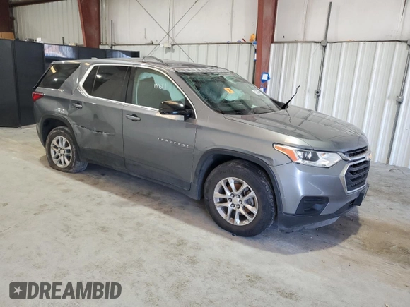 2020 Chevrolet Traverse LS with VIN 1GNERFKW6LJ177352, listed as a Copart auction lot 56414115 with 98,906 mi miles and Clean title. Bid and sale history available at DreamBid. Image 4.