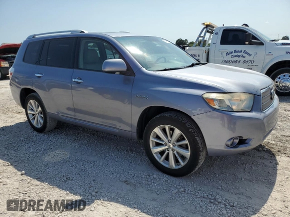 2008 Toyota Highlander Limited z VIN JTEEW44A082021327, wystawiony jako Copart lot #52400345 z przebiegiem 161 442 mil mil oraz Szkoda całkowita • Salvage title. Historia ofert i sprzedaży dostępna na DreamBid. Obrazek 4.