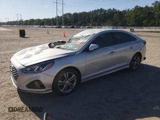 2019 Hyundai Sonata SEL with VIN 5NPE34AFXKH820017, listed as a Copart auction lot 51326955 with 141,345 mi miles and Salvage Title. Bid and sale history available at DreamBid. Image 1.
