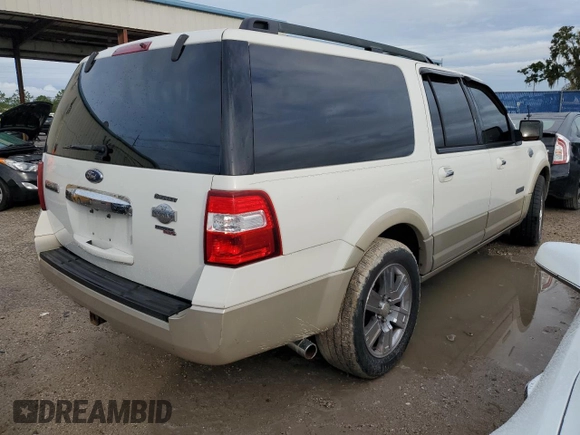 2008 Ford Expedition EL Eddie Bauer with VIN 1FMFK17508LA01103, listed as a Copart auction lot 73989574 with 0 mi miles and Non Repairable. Bid and sale history available at carsss.com. Image 3.