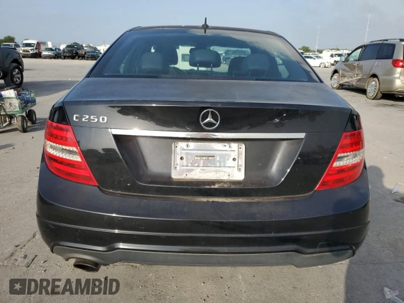 2014 Mercedes-Benz C 250 Sport with VIN WDDGF4HB8EA957803, listed as a Copart auction lot 63412805 with 110,391 mi miles and Clean title. Bid and sale history available at DreamBid. Image 6.