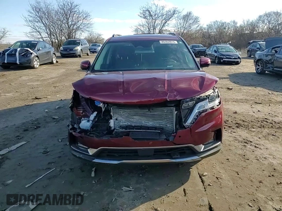2024 Kia Carnival SX Prestige with VIN KNDNE5H33R6336836, listed as a Copart auction lot 85352014 with 14,213 mi miles and Salvage Title. Bid and sale history available at carsss.com. Image 11.