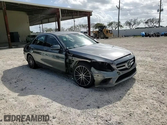 2021 Mercedes-Benz C 300 with VIN W1KWF8DB0MR652336, listed as a Copart auction lot 50936485 with 44,266 mi miles and Salvage Title. Bid and sale history available at carsss.com. Image 14.