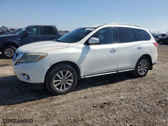 2015 Nissan Pathfinder S with VIN 5N1AR2MN6FC614761, listed as a Copart auction lot 45745575 with 162,213 mi miles and Clean Title. Bid and sale history available at carsss.com. Image 1.