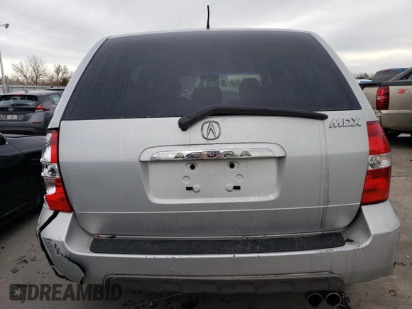2001 Acura MDX with VIN 2HNYD18221H521876, listed as a Copart auction lot 45476195 with 166,952 mi miles and Salvage Title. Bid and sale history available at carsss.com. Image 6.