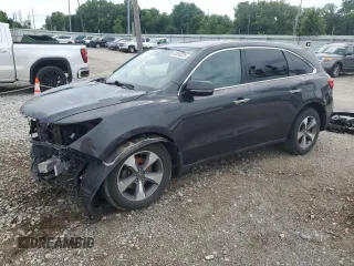 2016 Acura MDX with VIN 5FRYD4H25GB021635, listed as a Copart auction lot 62096325 with 112,099 mi miles and Clean title. Bid and sale history available at DreamBid. Image 1.