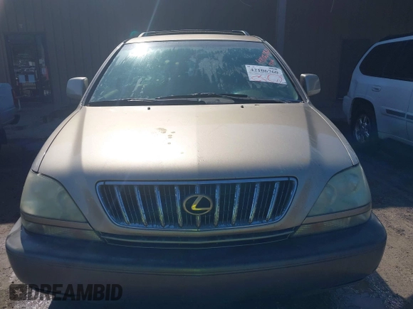 2002 Lexus RX 300 with VIN JTJGF10U220137866, listed as a IAAI auction lot 42106760 with 213,598 mi miles and . Bid and sale history available at carsss.com. Image 6.