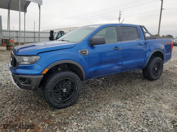 2019 Ford Ranger XL with VIN 1FTER4FH4KLA66150, listed as a Copart auction lot 79907344 with 50,719 mi miles and Salvage Title. Bid and sale history available at carsss.com. Image 1.