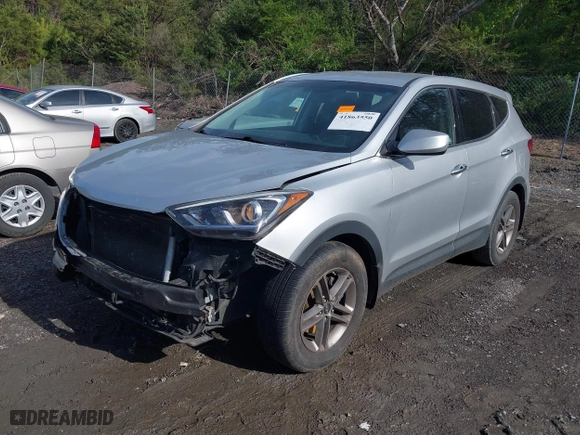 2017 Hyundai Santa Fe Sport 2.4L with VIN 5XYZT3LB9HG409357, listed as a IAAI auction lot 41863550 with 152,744 mi miles. Bid and sale history available at carsss.com. Image 17.