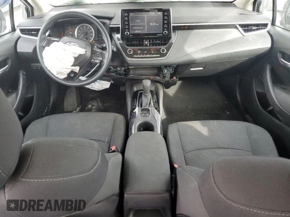 2021 Toyota Corolla LE with VIN 5YFEPMAE4MP259122, listed as a Copart auction lot 44757505 with 66,485 mi miles and Salvage Title. Bid and sale history available at carsss.com. Image 8.