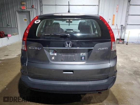 2014 Honda CR-V LX with VIN 2HKRM4H37EH688235, listed as a Copart auction lot 46818615 with 185,466 mi miles and Salvage Title. Bid and sale history available at DreamBid. Image 6.