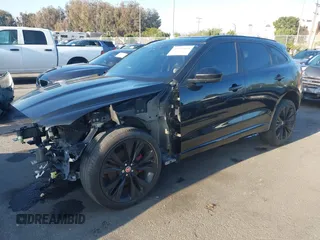 2018 Jaguar F-Pace S with VIN SADCM2FVXJA899997, listed as a IAAI auction lot 41975464 with 62,763 mi miles and . Bid and sale history available at DreamBid. Image 21.