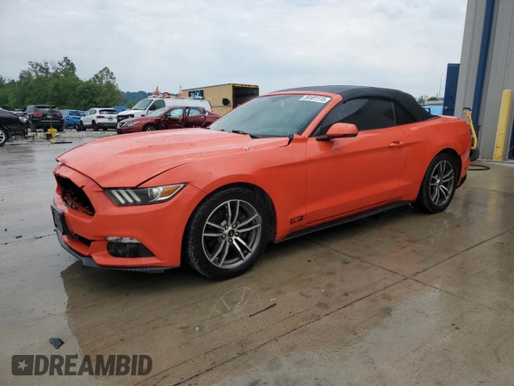 2016 Ford Mustang EcoBoost Premium with VIN 1FATP8UH7G5307997, listed as a Copart auction lot 59101115 with 76,945 mi miles and Salvage title. Bid and sale history available at DreamBid. Image 1.