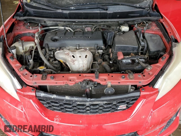 2009 Toyota Matrix S with VIN 2T1KE40E69C012797, listed as a Copart auction lot 62181605 with 174,599 mi miles and Salvage title. Bid and sale history available at DreamBid. Image 12.