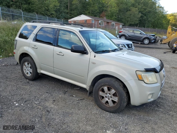 2009 Mercury Mariner with VIN 4M2CU91G19KJ26199, listed as a Copart auction lot 75809854 with 0 mi miles and Salvage Title. Bid and sale history available at carsss.com. Image 4.