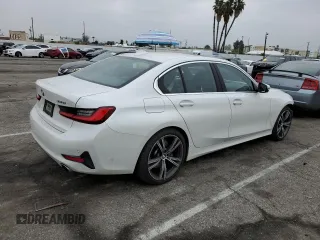 2019 BMW 3 Series 330i with VIN WBA5R1C54KAJ98875, listed as a Copart auction lot 50037465 with 32,170 mi miles and Salvage Title. Bid and sale history available at carsss.com. Image 3.