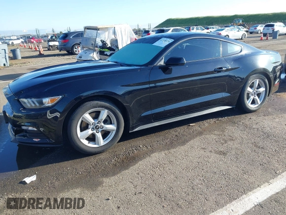 2017 Ford Mustang V6 with VIN 1FA6P8AM0H5272817, listed as a IAAI auction lot 41938576 with Not provided miles and . Bid and sale history available at DreamBid. Image 17.
