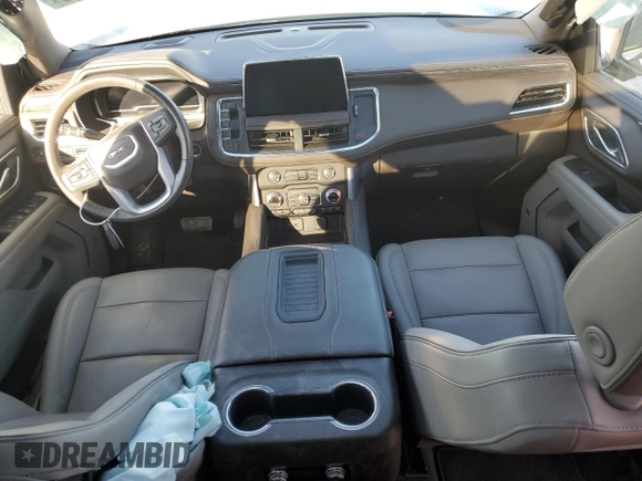 2022 GMC Yukon SLT with VIN 1GKS2BKD1NR148972, listed as a Copart auction lot 45139625 with 25,640 mi miles and Salvage Title. Bid and sale history available at carsss.com. Image 8.