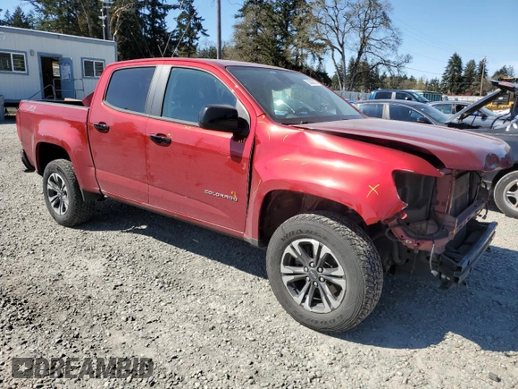 2021 Chevrolet Colorado 4WD Z71 с VIN 1GCGTDEN0M1259671, выставлен на аукционе Copart как лот 53388675 с пробегом 61 556 миль миль и Списание • Salvage title. История ставок и продаж доступна на DreamBid. Изображение 4.