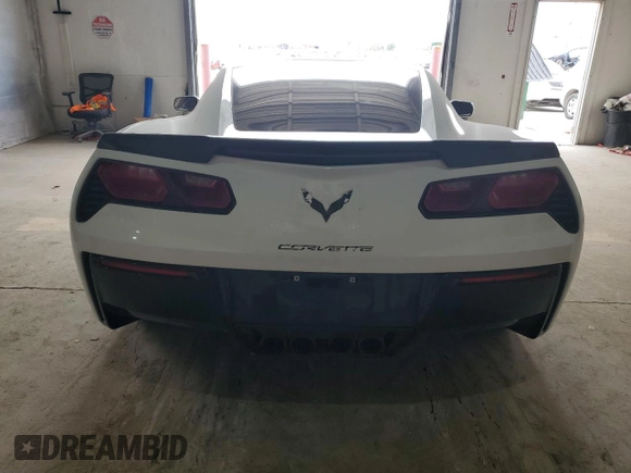 2016 Chevrolet Corvette 1LT with VIN 1G1YB2D79G5115475, listed as a Copart auction lot 49089965 with Not provided miles and Salvage title. Bid and sale history available at DreamBid. Image 6.