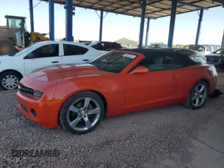 2013 Chevrolet Camaro LT z VIN 2G1FC3D3XD9222136, wystawiony jako Copart lot #48553255 z przebiegiem 51 626 mil mil oraz Szkoda całkowita • Salvage title. Historia ofert i sprzedaży dostępna na DreamBid. Obrazek 1.