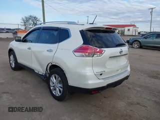 2016 Nissan Rogue S with VIN KNMAT2MT9GP645338, listed as a IAAI auction lot 41554162 with 85,080 mi miles and . Bid and sale history available at DreamBid. Image 3.