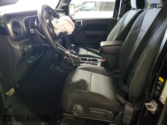 2022 Jeep Wrangler Unlimited Sport S with VIN 1C4HJXDGXNW152081, listed as a Copart auction lot 48708555 with 41,290 mi miles and Clean Title. Bid and sale history available at DreamBid. Image 7.