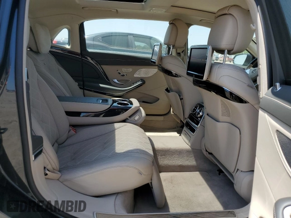2016 Mercedes-Benz S with VIN WDDUX7GB6GA247398, listed as a Copart auction lot 52776565 with Not Provided miles and Salvage Title. Bid and sale history available at DreamBid. Image 10.