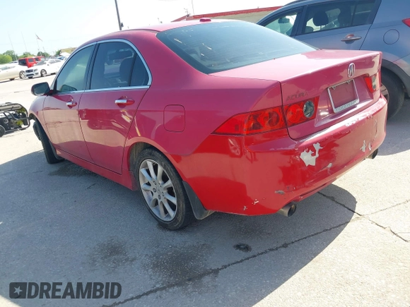 2007 Acura TSX with VIN JH4CL96847C017624, listed as a IAAI auction lot 42004715 with 180,411 mi miles. Bid and sale history available at carsss.com. Image 3.