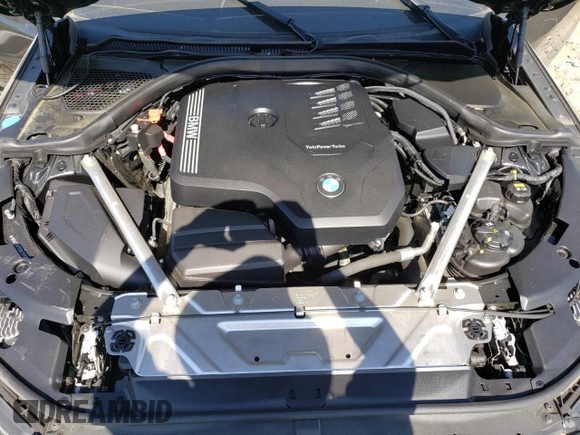 2022 BMW 4 Series 430i xDrive with VIN WBA73AP0XNCJ59810, listed as a Copart auction lot 54379575 with 21,961 mi miles and Salvage title. Bid and sale history available at DreamBid. Image 11.