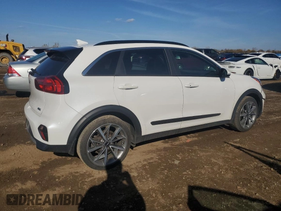 2022 Kia Niro Touring SE with VIN KNDCC3LC7N5518757, listed as a Copart auction lot 77995554 with 28,842 mi miles and Salvage Title. Bid and sale history available at carsss.com. Image 3.