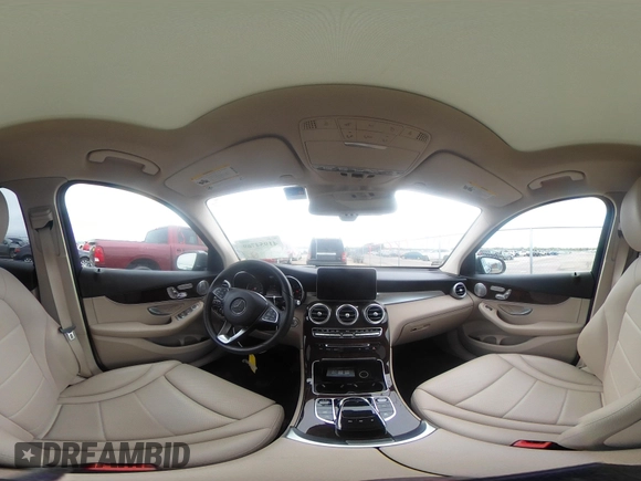 2018 Mercedes-Benz GLC 300 with VIN WDC0G4JB0JV038250, listed as a IAAI auction lot 41954769 with 24,131 mi miles and . Bid and sale history available at DreamBid. Image 18.