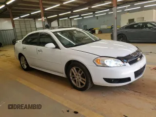 2012 Chevrolet Impala LTZ with VIN 2G1WC5E3XC1102909, listed as a Copart auction lot 52786605 with 185,134 mi miles and Salvage Title. Bid and sale history available at DreamBid. Image 4.