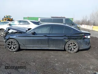 2021 BMW 5 Series 540i xDrive with VIN WBA73BJ07MWW98297, listed as a IAAI auction lot 41476777 with 47,693 mi miles and . Bid and sale history available at DreamBid. Image 14.