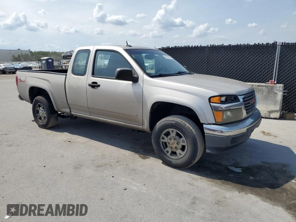 2008 GMC Canyon z VIN 1GTDT199388165327, wystawiony jako Copart lot #56152655 z przebiegiem 138 282 mil mil oraz Czysty tytuł • Clean title. Historia ofert i sprzedaży dostępna na DreamBid. Obrazek 4.