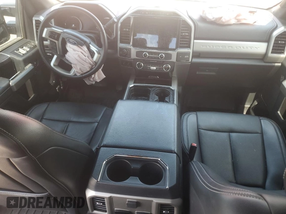 2022 Ford F-350 XL with VIN 1FT8W3BT2NEC84672, listed as a Copart auction lot 51667575 with Not provided miles and Salvage title. Bid and sale history available at DreamBid. Image 8.