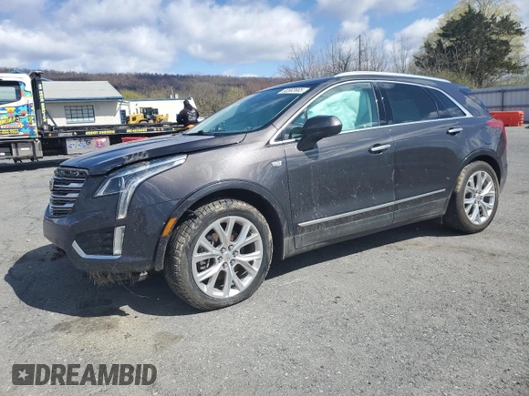 2017 Cadillac XT5 Luxury AWD with VIN 1GYKNDRS1HZ243825, listed as a Copart auction lot 52302665 with 115,674 mi miles and Salvage Title. Bid and sale history available at carsss.com. Image 1.
