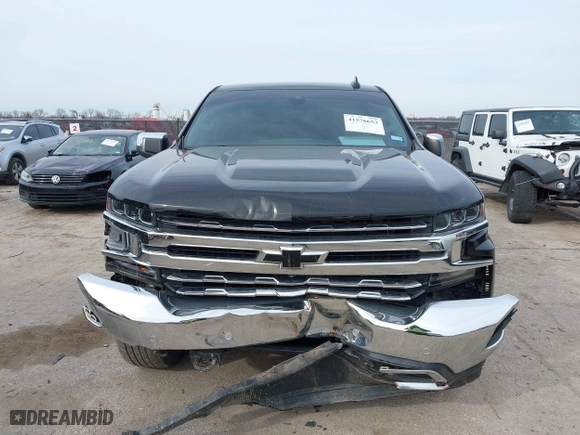 2019 Chevrolet Silverado 1500 LTZ with VIN 1GCPWEED6KZ169282, listed as a IAAI auction lot 41576653 with 81,324 mi miles. Bid and sale history available at carsss.com. Image 12.