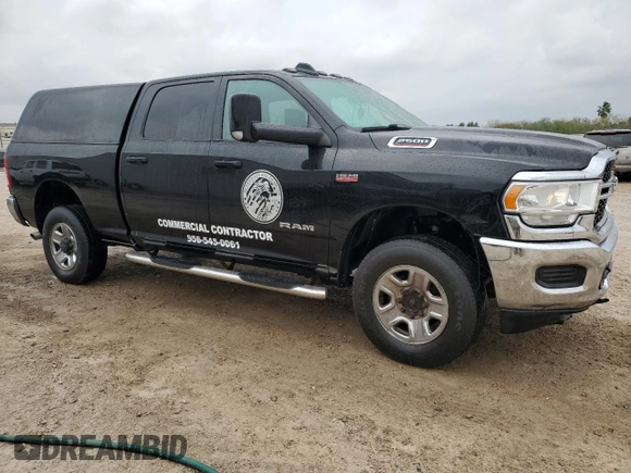 2019 Ram 2500 Tradesman with VIN 3C6UR5CJ1KG649448, listed as a Copart auction lot 43970935 with 97,898 mi miles and Clean Title. Bid and sale history available at carsss.com. Image 4.