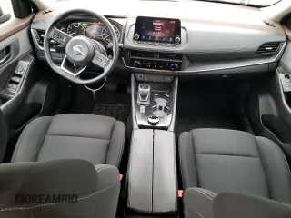 2023 Nissan Rogue S with VIN 5N1BT3AB2PC745774, listed as a Copart auction lot 56167075 with 22,710 mi miles and Salvage title. Bid and sale history available at DreamBid. Image 8.