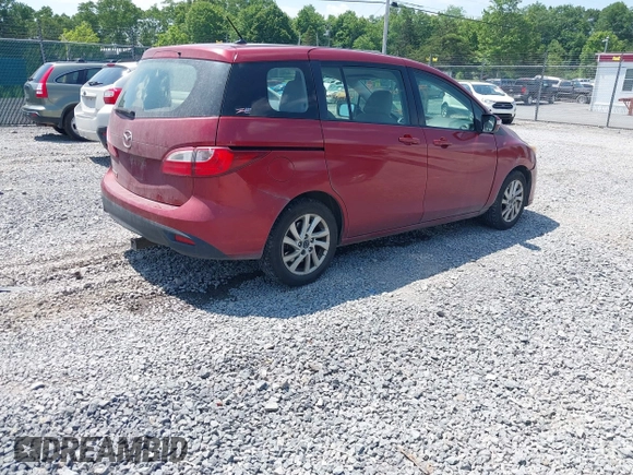 2013 Mazda 5 Sport z VIN JM1CW2BL9D0156297, wystawiony jako IAAI lot #42472475 z przebiegiem 249 858 mil mil oraz . Historia ofert i sprzedaży dostępna na DreamBid. Obrazek 4.