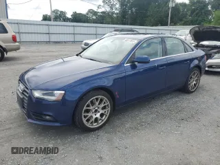2013 Audi A4 Premium with VIN WAUBFAFL0DN031835, listed as a Copart auction lot 60517955 with 191,139 mi miles and Salvage title. Bid and sale history available at DreamBid. Image 1.