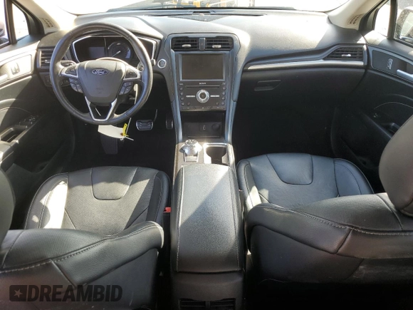 2018 Ford Fusion Titanium with VIN 3FA6P0D95JR188357, listed as a Copart auction lot 55994895 with 123,214 mi miles and Salvage title. Bid and sale history available at DreamBid. Image 8.