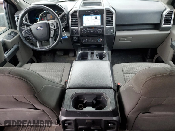 2017 Ford F-150 XL with VIN 1FTEW1EF4HFA35348, listed as a Copart auction lot 45012045 with 181,456 mi miles and Salvage Title. Bid and sale history available at carsss.com. Image 8.